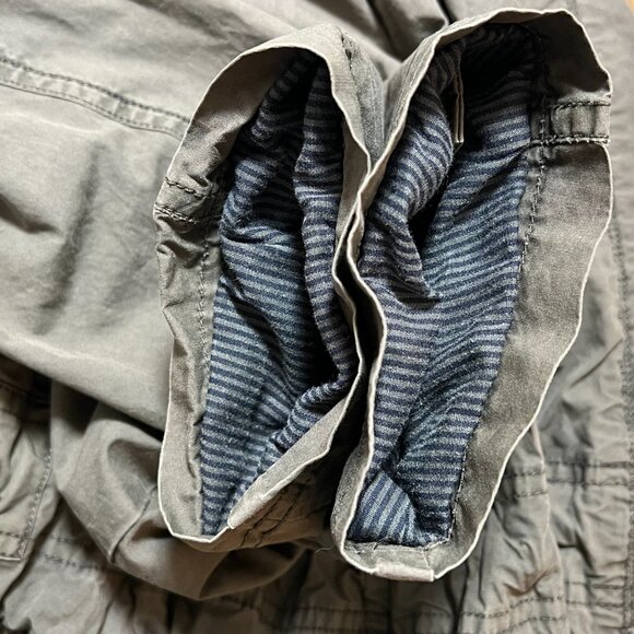 Levi's Army Green Barn Field Utility Bella Swan PNW Y2K Grunge Jacket Women M - Picture 7 of 11